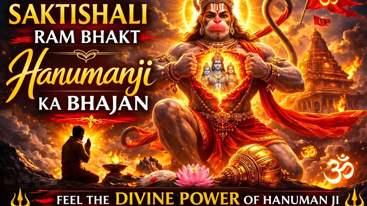 Jai Hanuman Sankat Mochan | Most Powerful Hanuman Bhajan | Hanuman Ji Bhakti Song | Divine Chanting