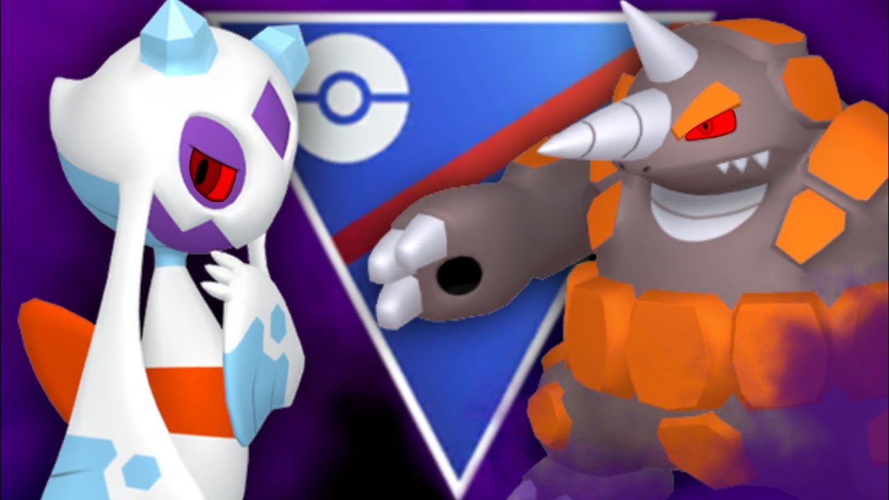 Who let a *GREAT LEAGUE* Shadow Rhyperior into the GO Battle League??