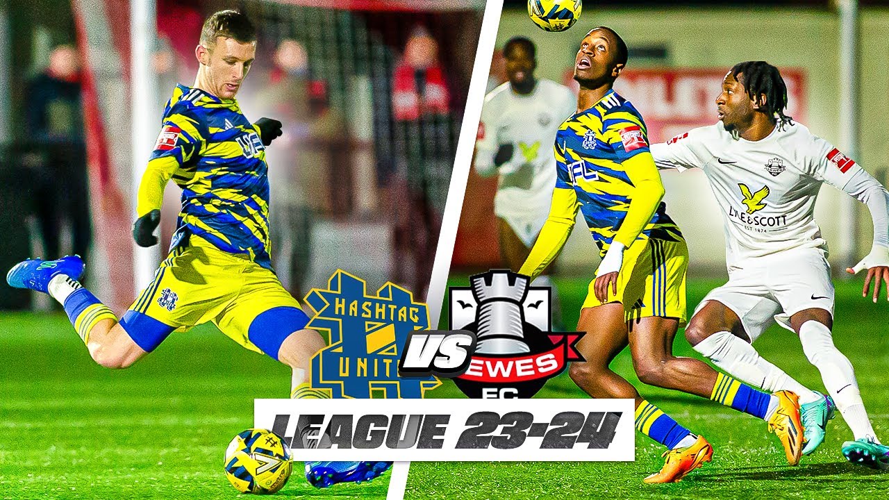 OUR YOUNGEST SIDE EVER! - Hashtag United vs Lewes - 23/24 EP25