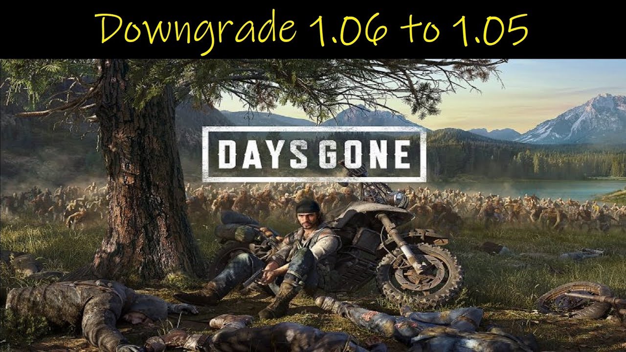 Days Gone | Понижение версии с 1.06 до 1.05 [Устаревшее описание]