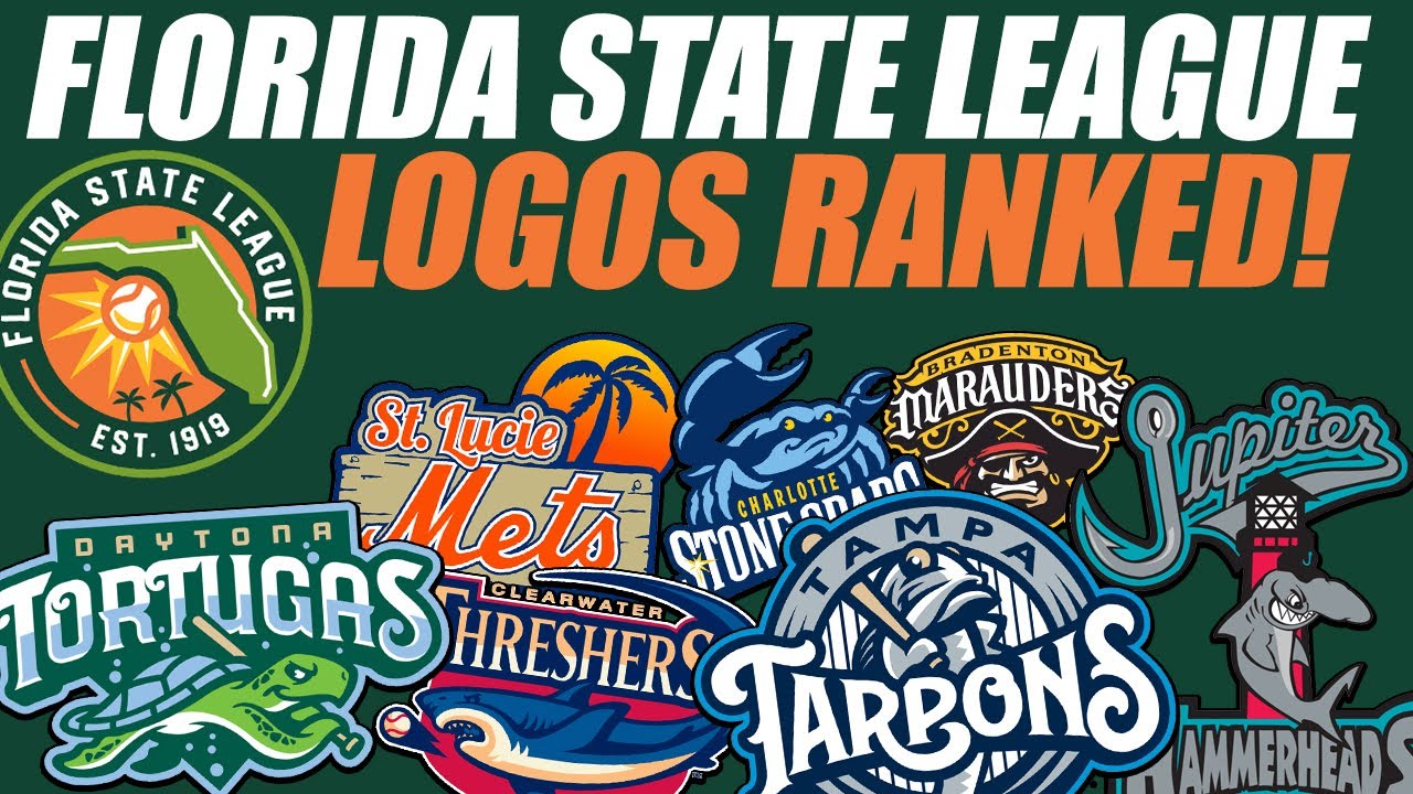 Florida State League Baseball Logos RANKED!