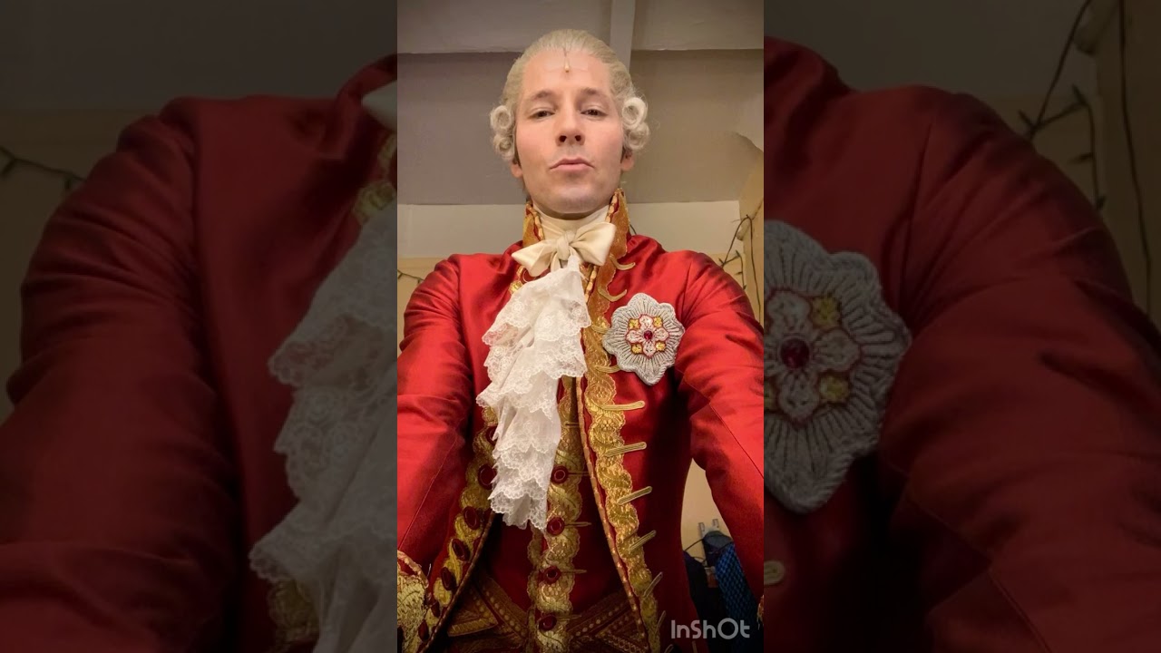 Thayne Jasperson as a British Monarch