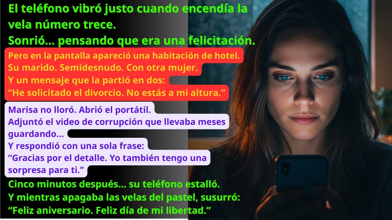 El aniversario que me liberó: traición, corrupción y la decisión que cambió mi vida para siempre