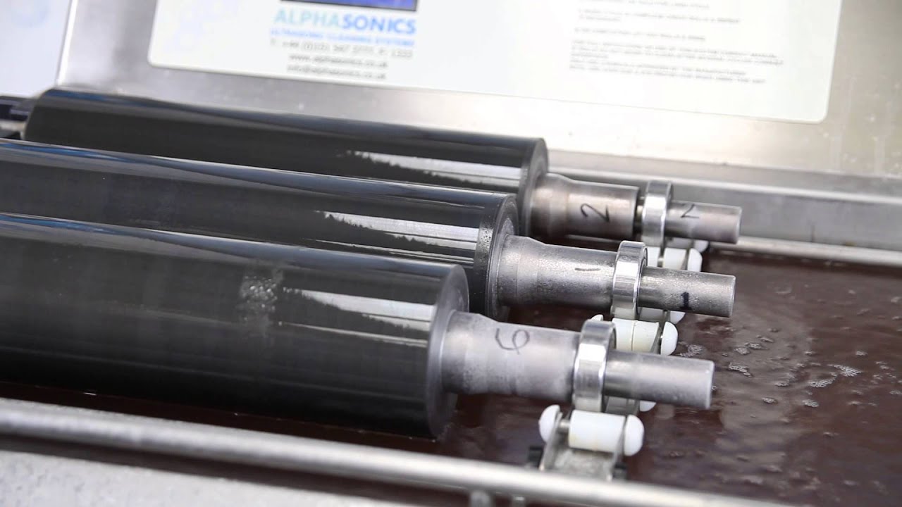 Alphasonics Anilox Cleaning: Safe With Sound - The End of the Anilox Damage Myth