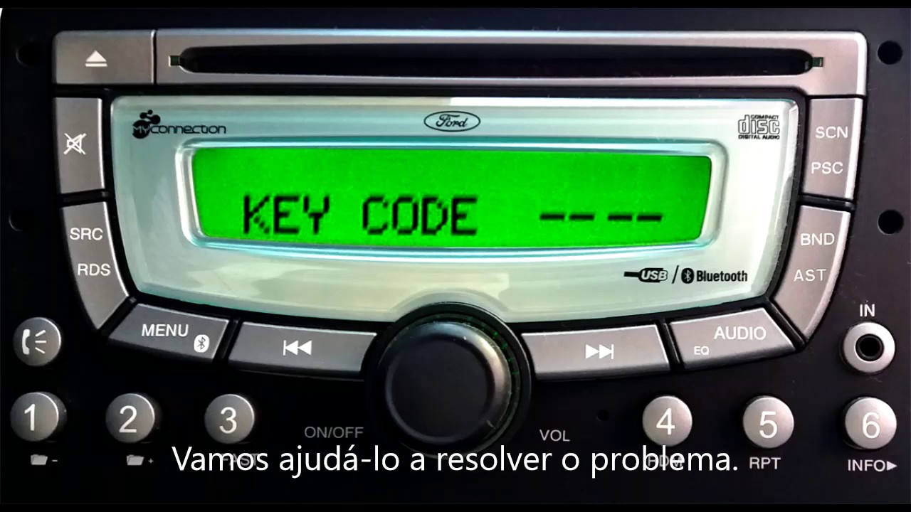 Como recuperar o Key Code da Ford Ecosport