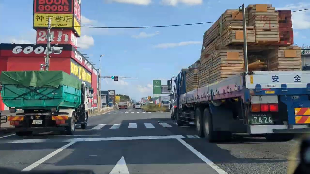 Car drive camera Japan 国道16号 埼玉県さいたま市→千葉県柏市 #automobile #車載カメラ #車載動画 #車窓 