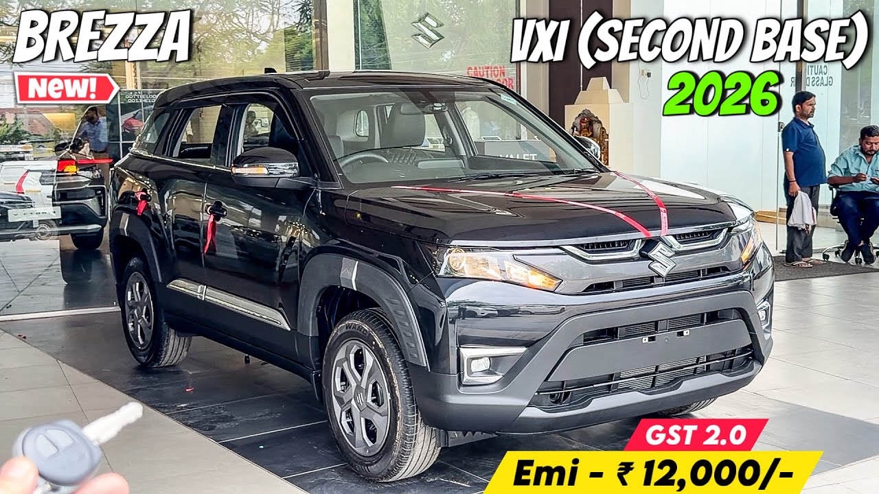 Maruti Brezza Vxi Cng 2026 ❤️ | Brezza Second Base Model ✅ | Maruti Brezza 2026 Detailed Review