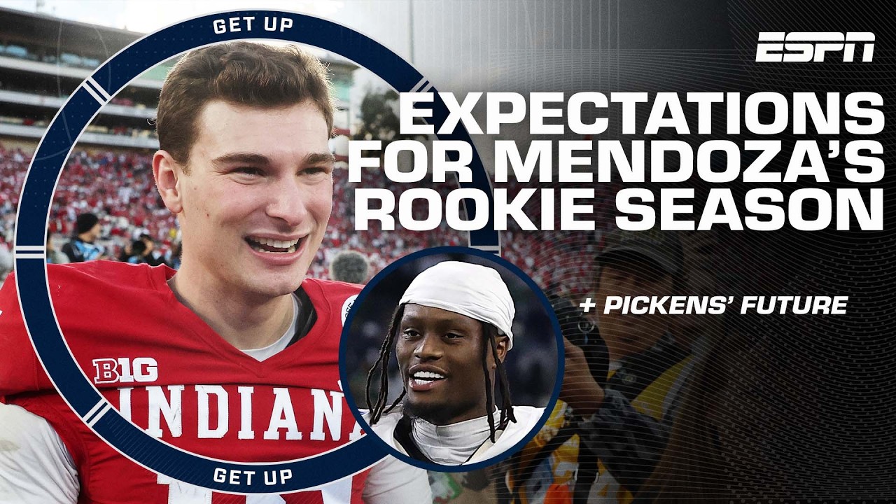 Should Fernando Mendoza sit his rookie season? + Will Dallas get a deal done with Pickens? | Get Up