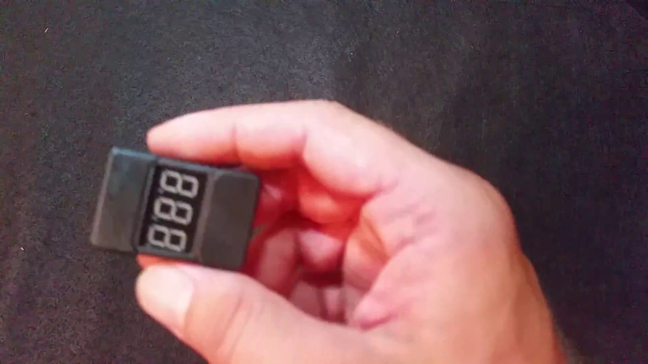 BX100 Battery Voltage Tester Low Voltage Alarm Buzzer For 1~8S Lipo Battery