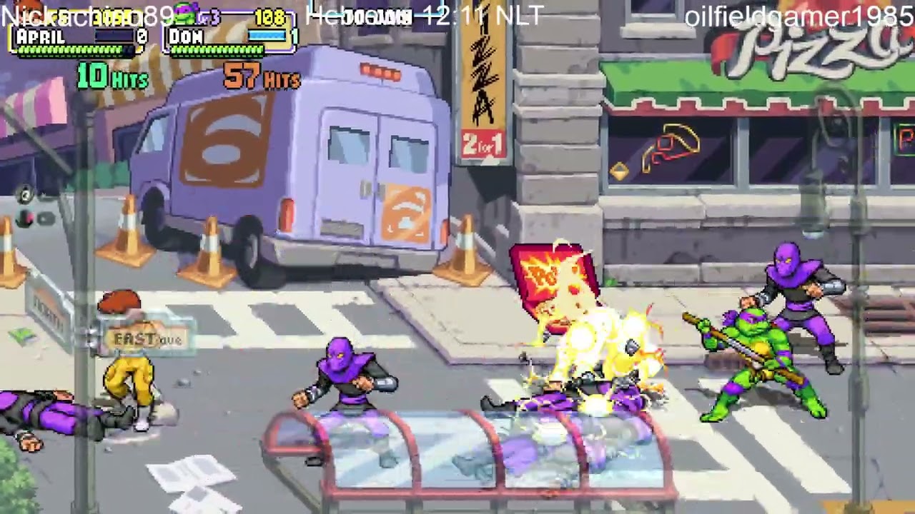 Teenage Mutant Ninja Turtles: Shredder's Revenge - Duo Stream Day 6