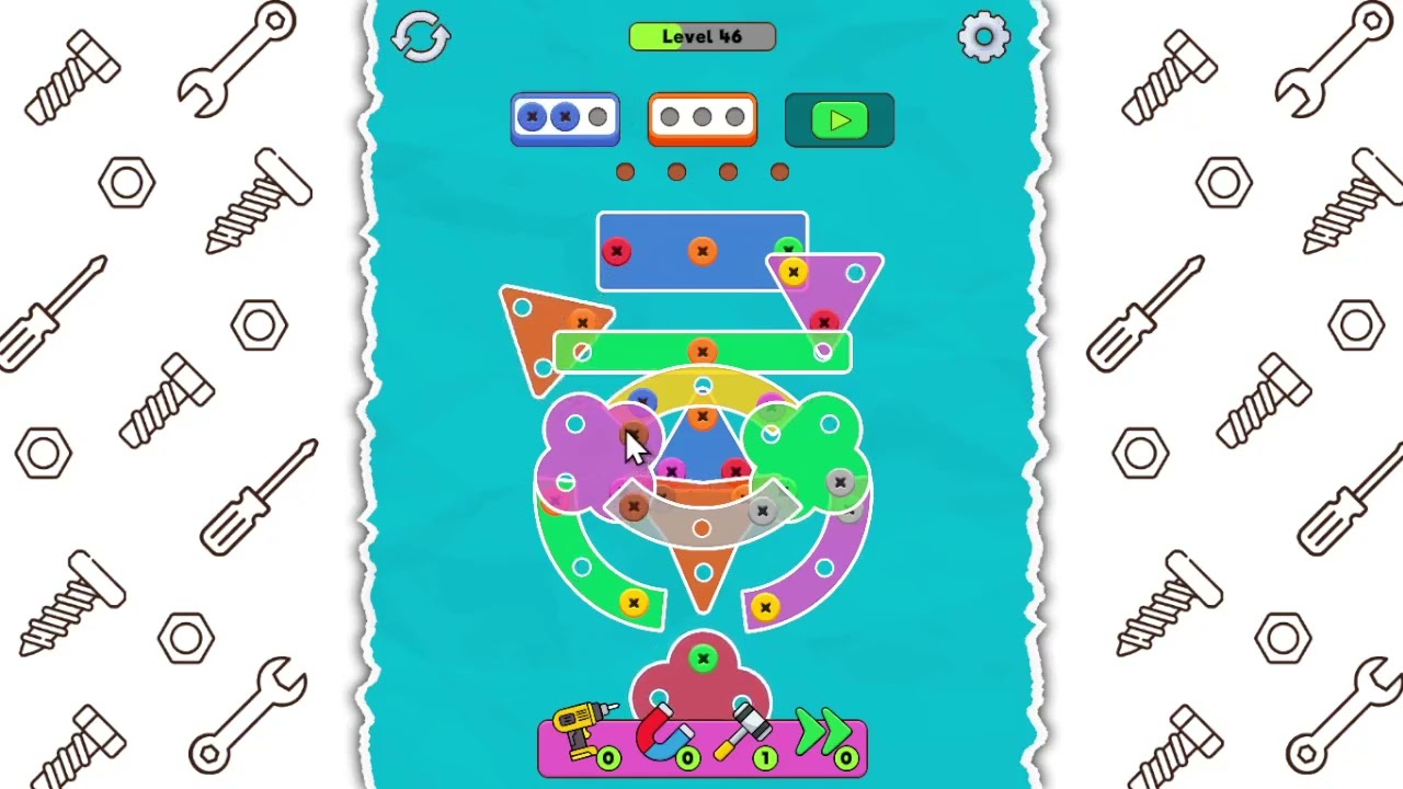 Screw Out: Bolts and Nuts - Level 46