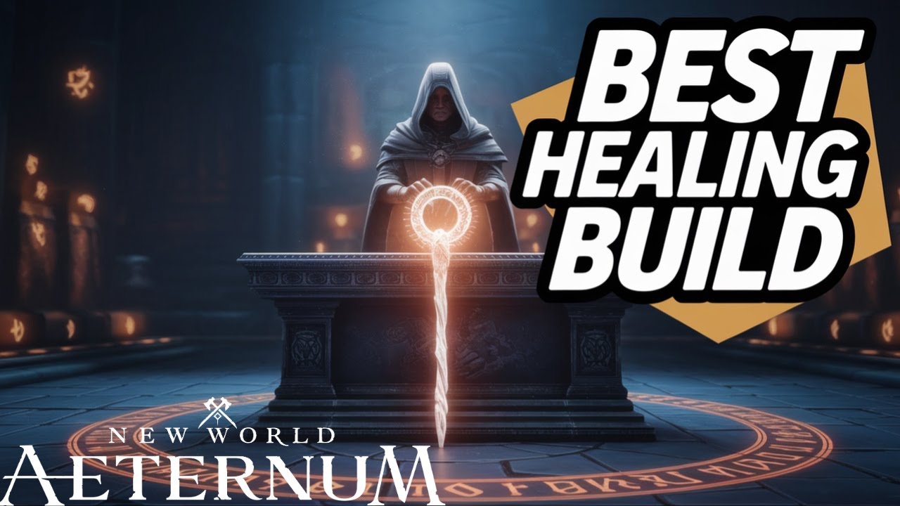 Лучшая сборка целителя для 8-го сезона New World Aeternum