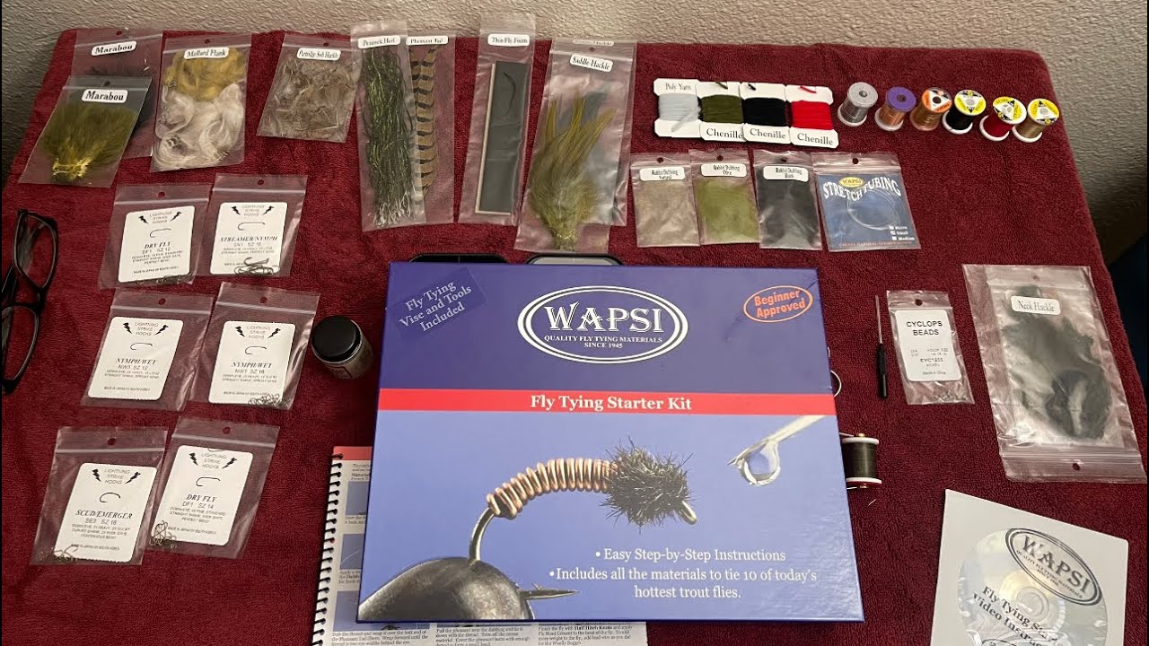 Wapsi Fly Tying Starter Kit For Beginners!