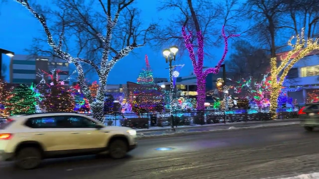 Welcome to downtown #canada #indianincanada #snow #dubaitocanada