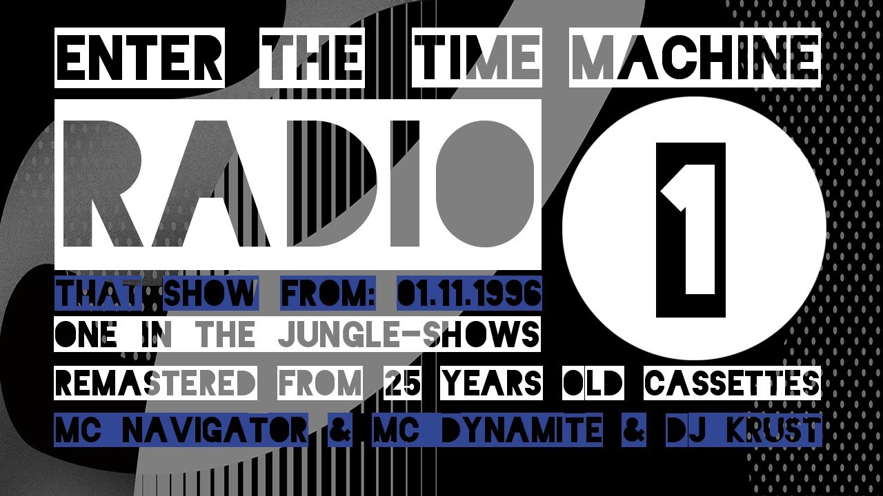 RADIO ONE - ONE IN THE JUNGLE #24 [ MC NAVIGATOR & MC DYNAMITE & DJ KRUST 01//11//1996 ] jungle show
