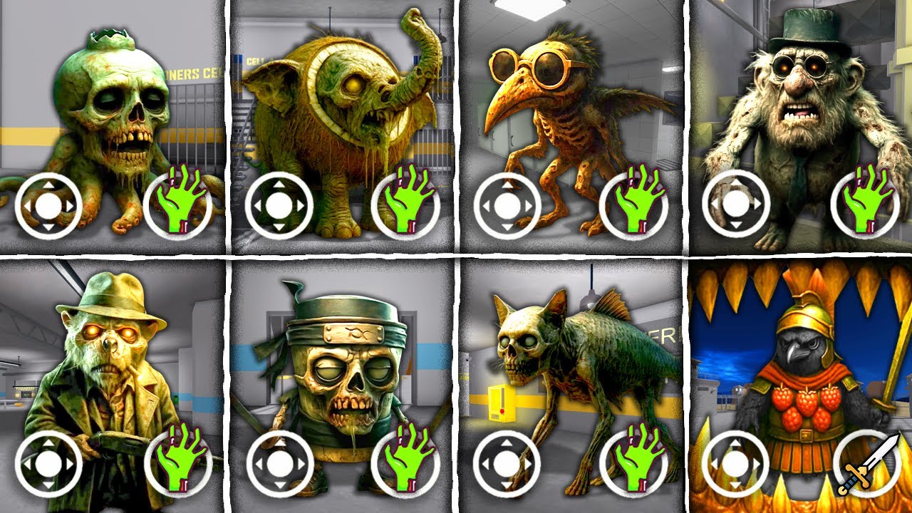ZOMBIE BRAINROT - What if I BECOME MATTEOO, FRULI FRULA,.. in BARRY’S PRISON RUN! New Scary Obby!