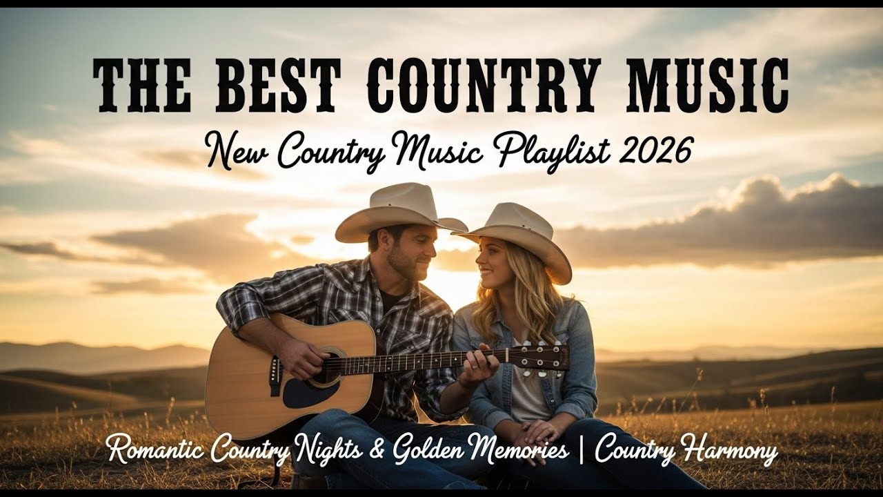New Country Music Playlist 2026 | Romantic Country Nights & Golden Memories | Country Harmony