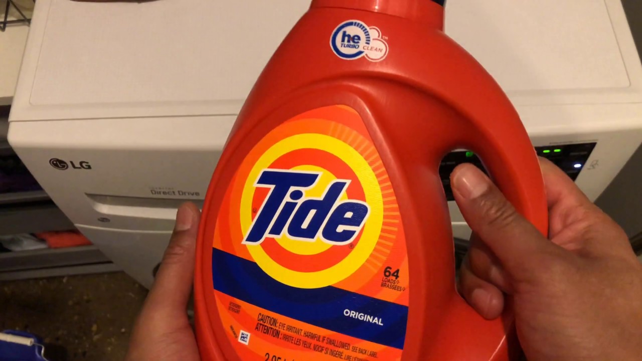 How to Use Tide Liquid Laundry in a Washing Machine
