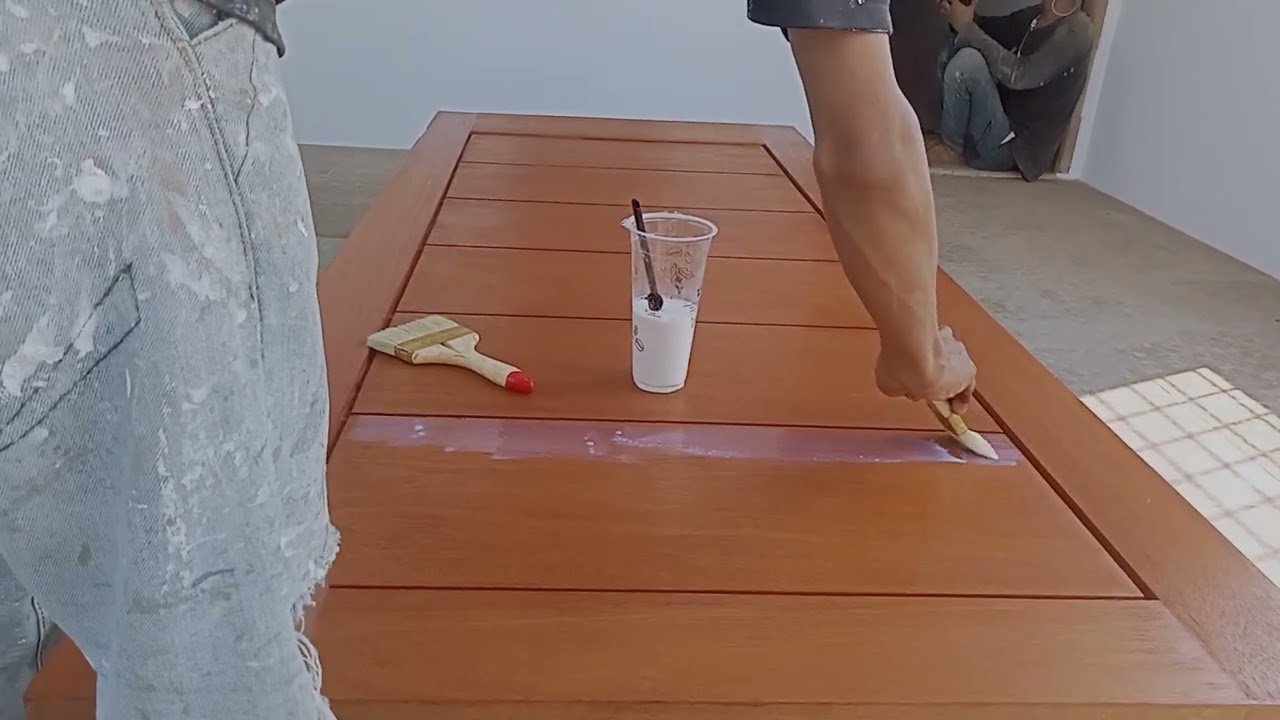 CARA MENGGUNAKAN MOWILEK |||  mowilek water based clear finish