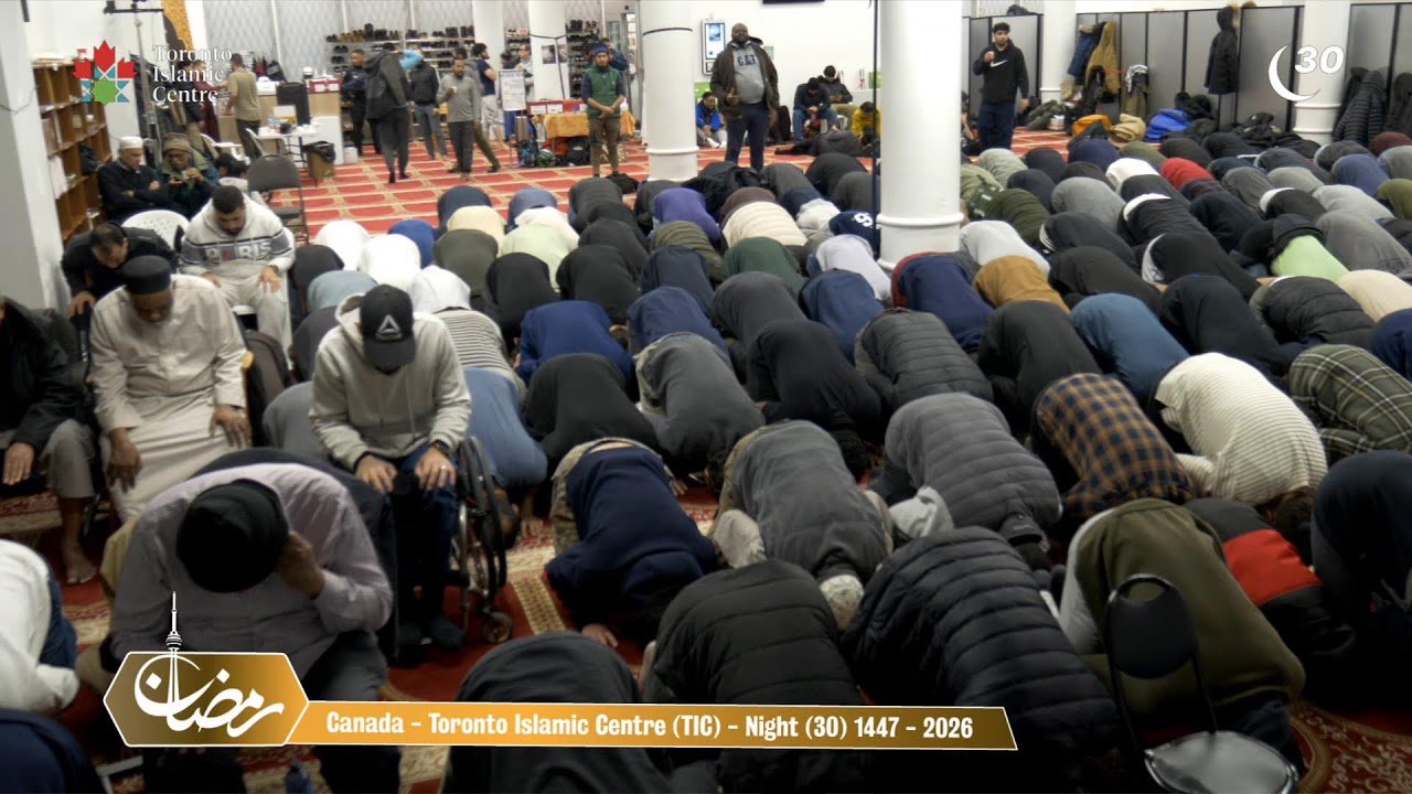 NIGHT 30 | TIC MASJID - LIVE ISHA/TARAWEEH RAMADAN