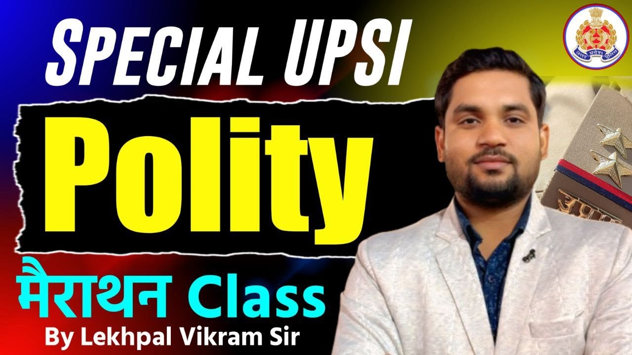 🚨 UPSI Polity Marathon | Top 100 PYQ  | UP Police SI / Lekhpal Exam | Vikram Sir | RRR Gurukul