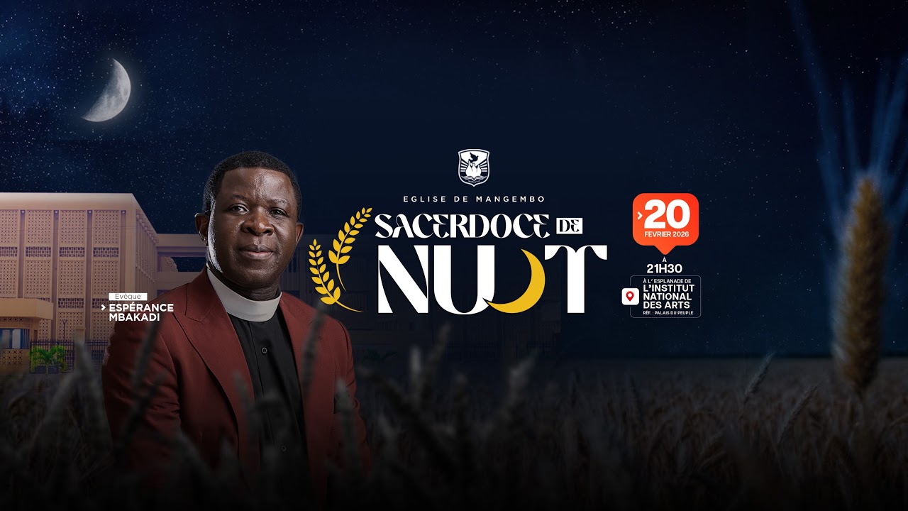 CULTE DOMINICAL || 15.02.2026 || AVEC REV. ESPERANCE MBAKADI || 1er CULTE