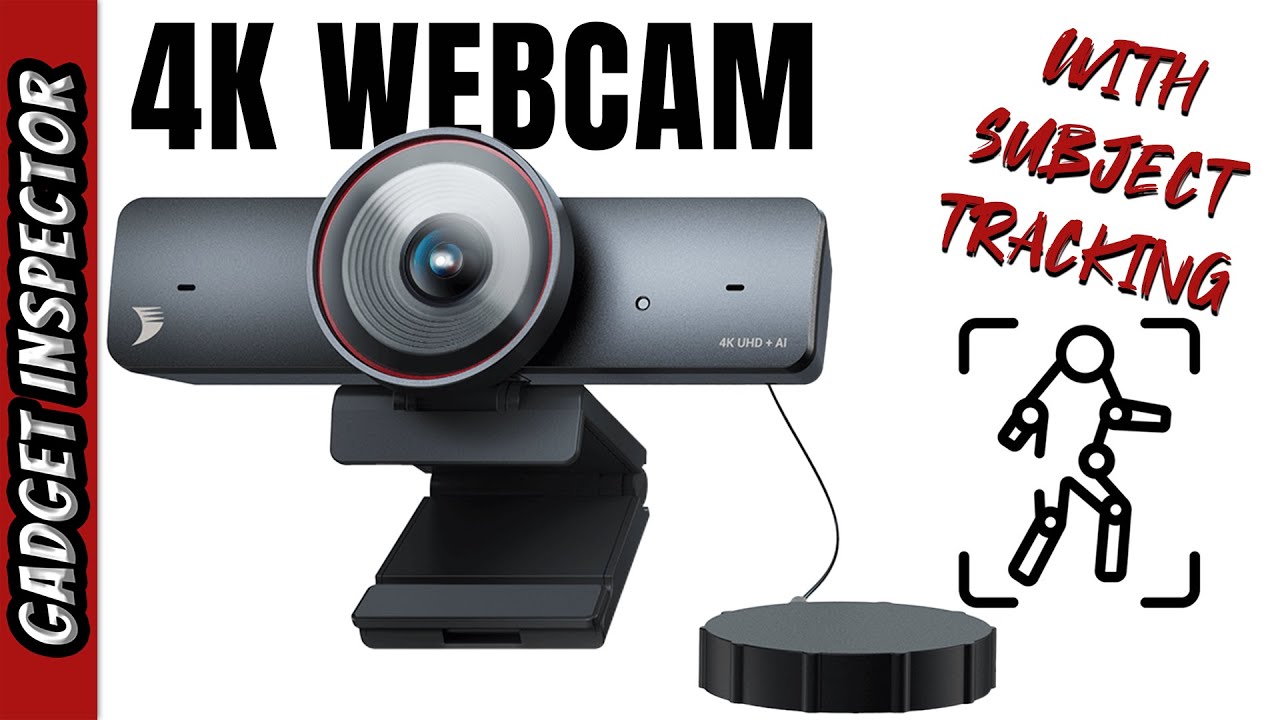 WyreStorm Focus 210 4K Webcam with Subject Tracking