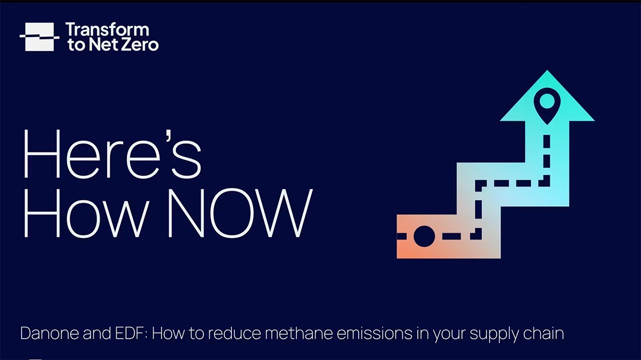 Transform to Net Zero: Here's How NOW with Danone and EDF