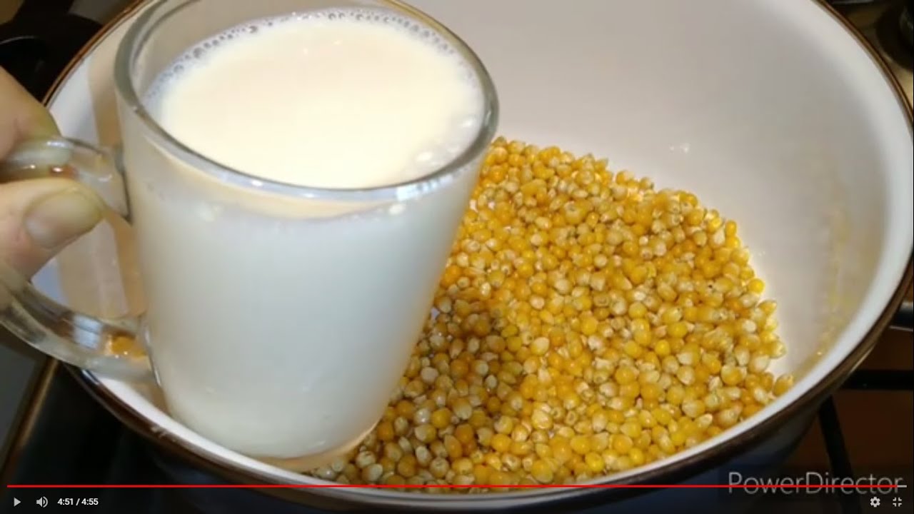 Voici ce qu'on peut faire avec du maïs et du lait 🤔