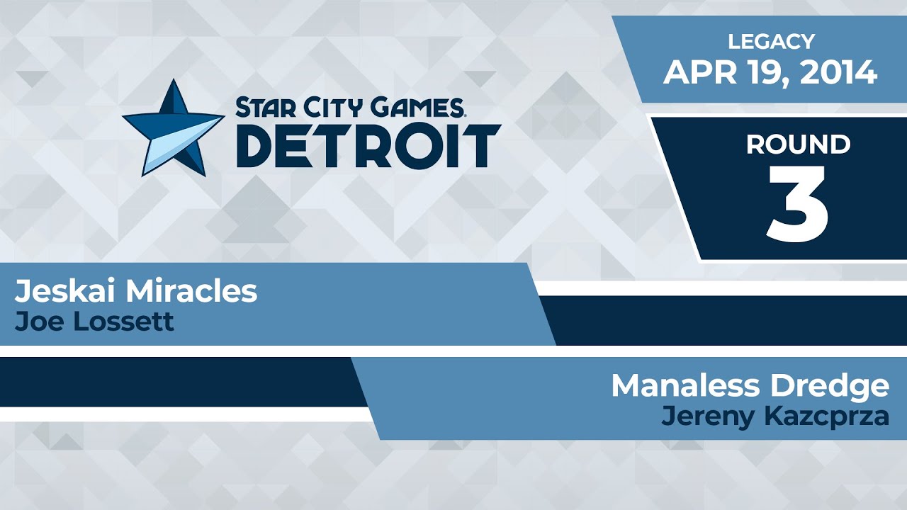 SCGDET: Round 3 - Joe Lossett vs Jereny Kazcprza | Legacy