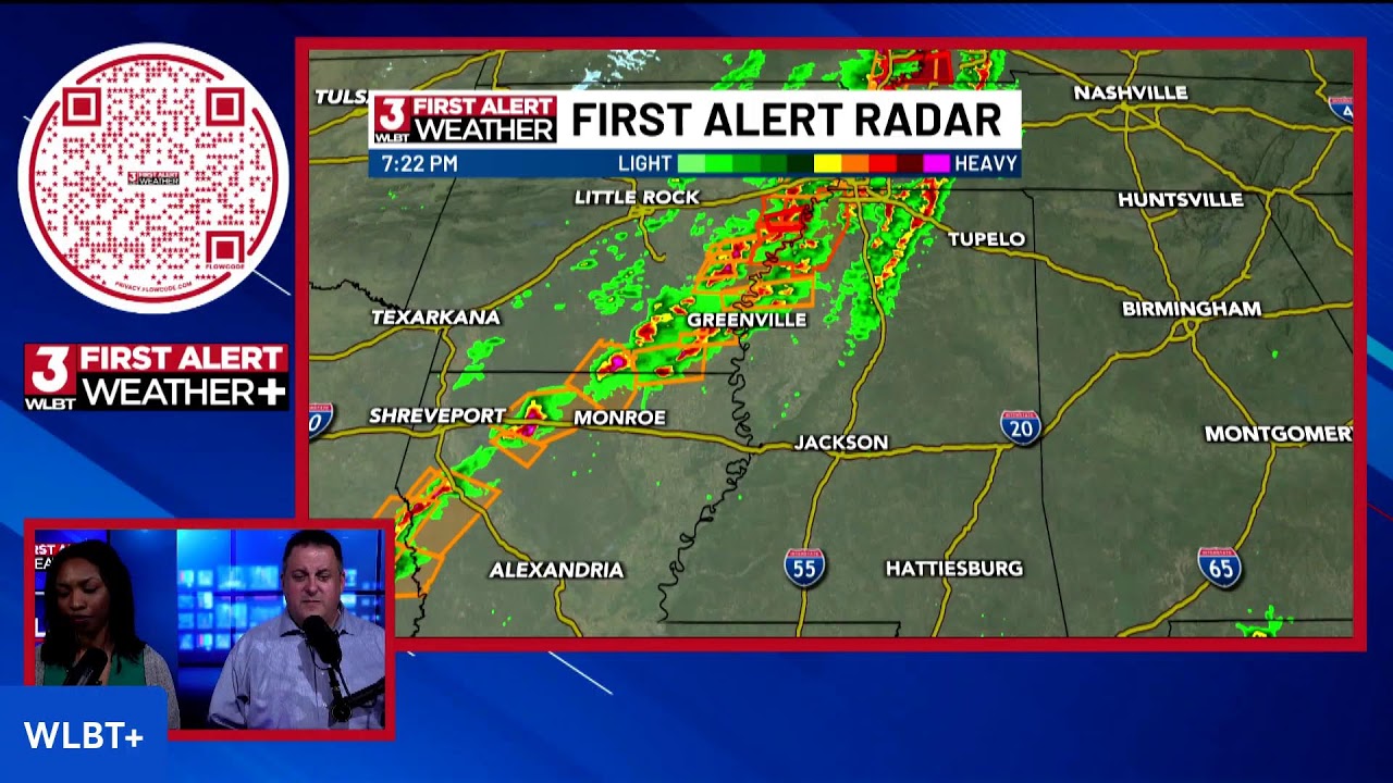 First Alert Weather: The latest on Sunday night's severe threat