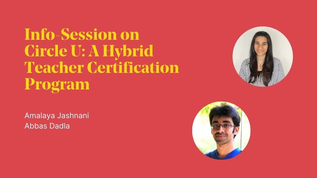 Info-Session on Circle U-A Hybrid Teacher Training Certification Program
