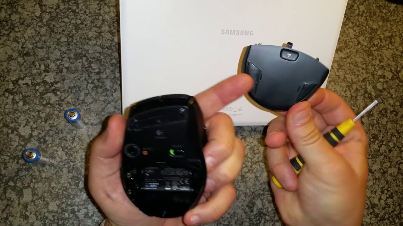 Logitech M705 Pointer Won't Move - Disassembly and Quick Fix