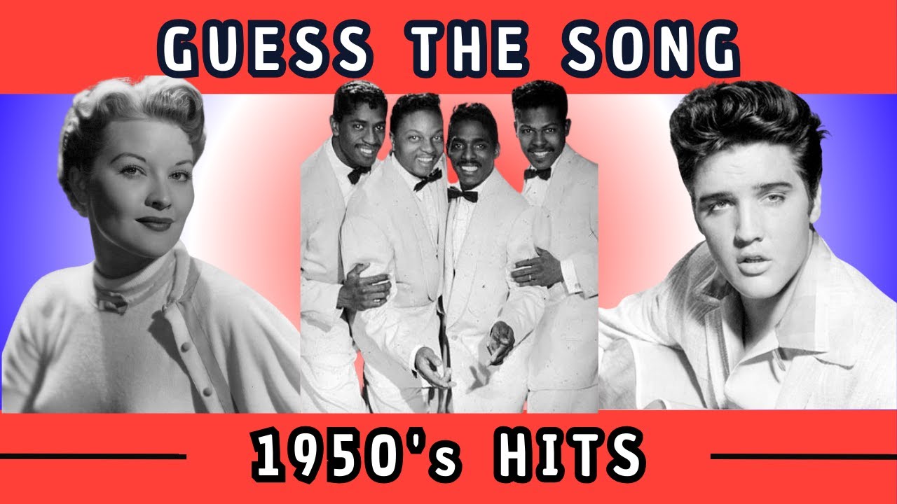 Guess the 1950's Hit Song Music Quiz | 50 Songs!