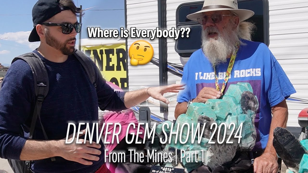 Denver is a Ghost Town... | Denver Gem Show 2024 (Part 1) | From The Mines