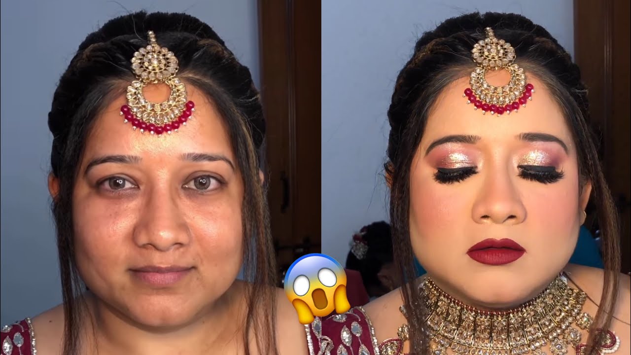 Bridal Makeup Tutorial | simple and easy steps | Manveen kaur