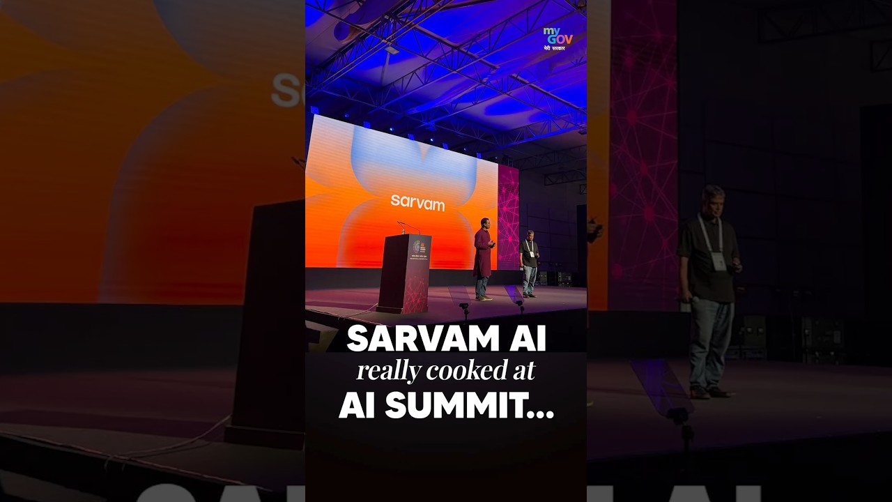 Sarvam AI Unveils Homegrown Breakthroughs at #IndiaAIImpactSummit2026