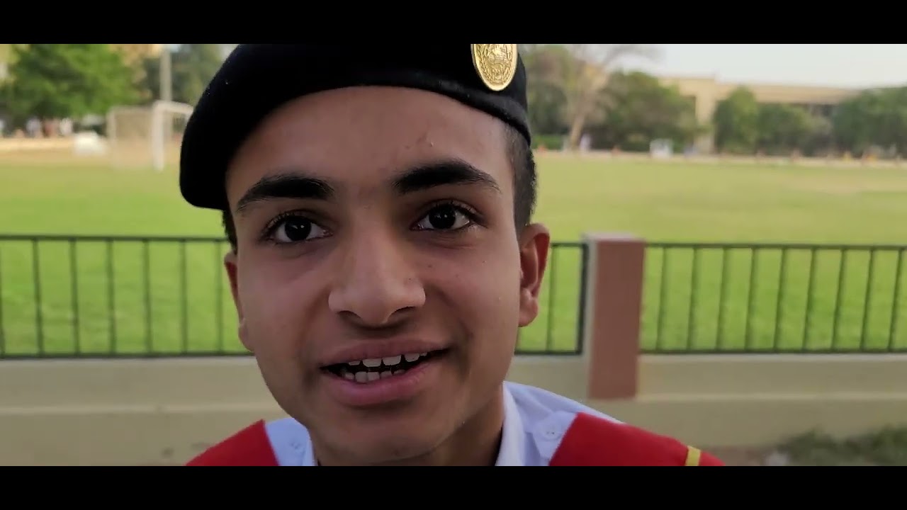 Cadet College Petaro  Mosque, Cadets walking to Mess, Visit of Liaquat House, Main Grassy Field -