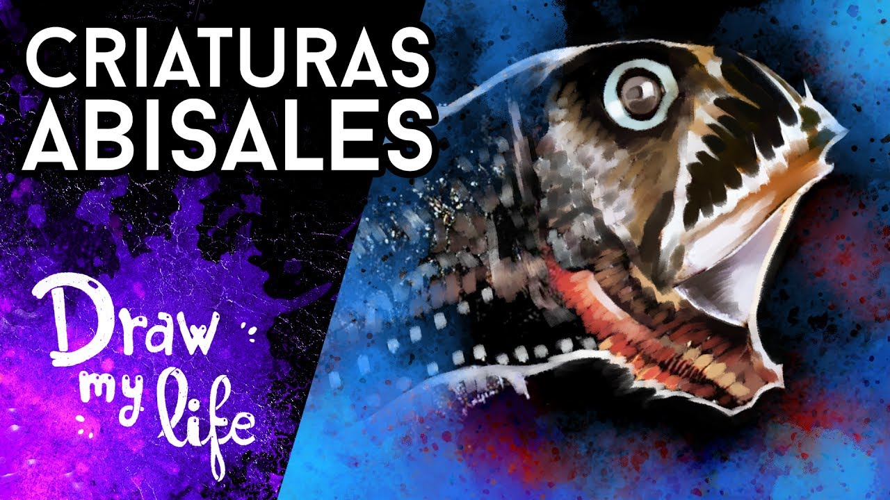Las TERRORÍFICAS CRIATURAS ABISALES - Draw My Life