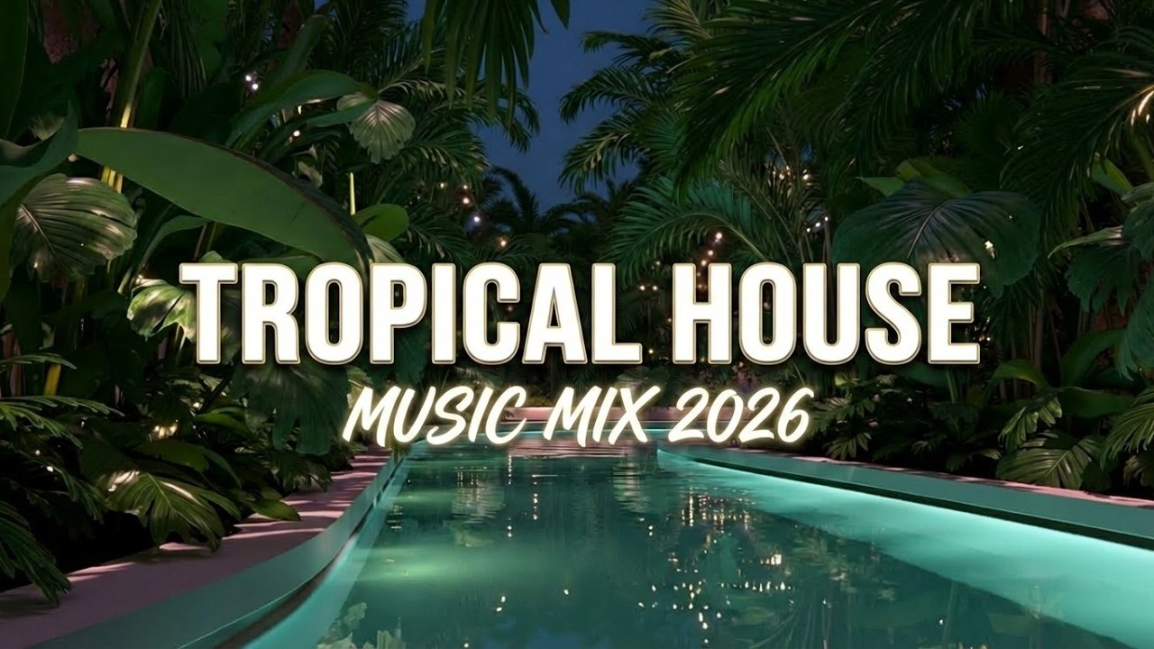 Deep Tropical House 2026 🌴 Чиллаут микс | Летнее настроение и закат