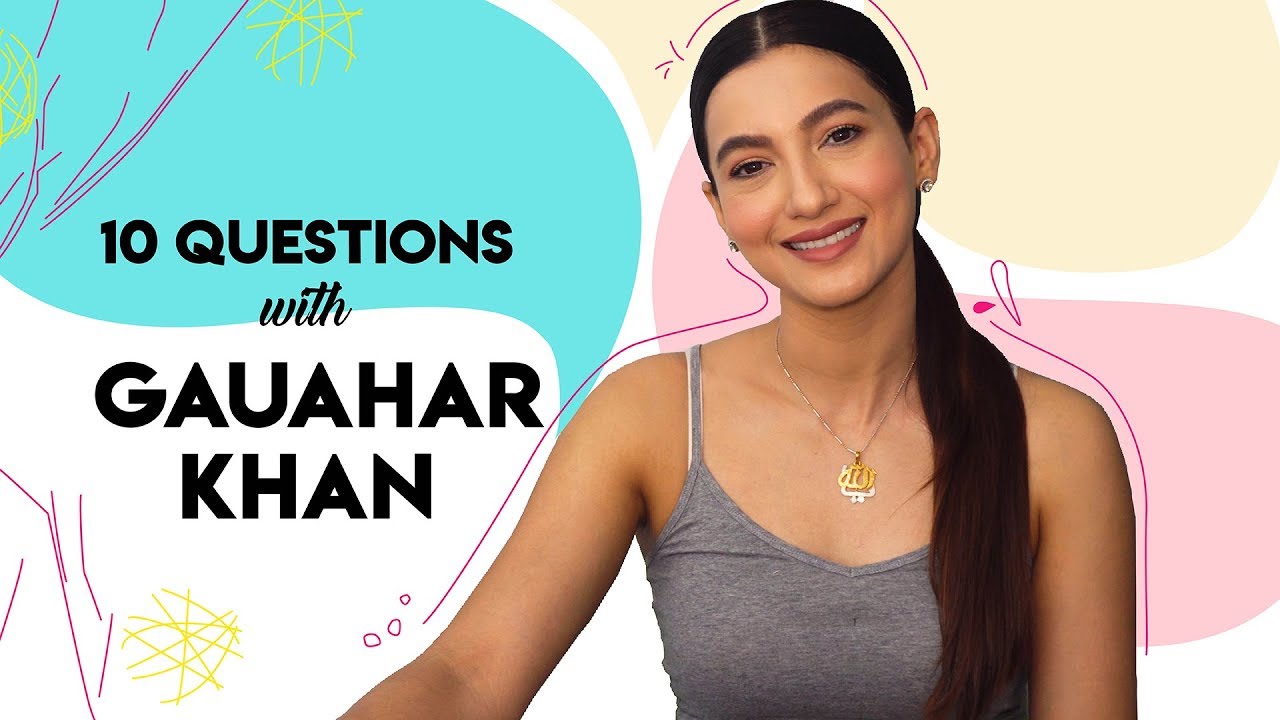 10 Questions With Gauahar Khan | Hauterfly | Fashion Interview | Bollywood | Fashion