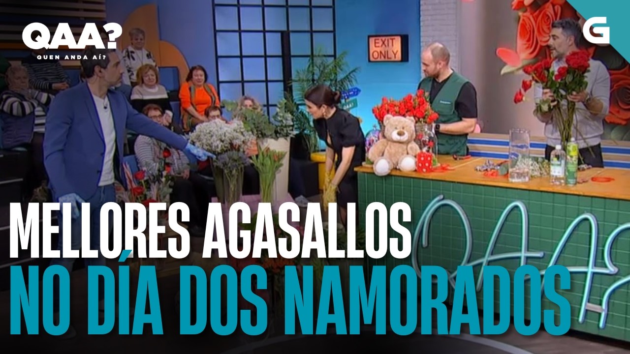 As mellores FLORES para AGASALLAR no DÍA DOS NAMORADOS | QUEN ANDA AÍ?