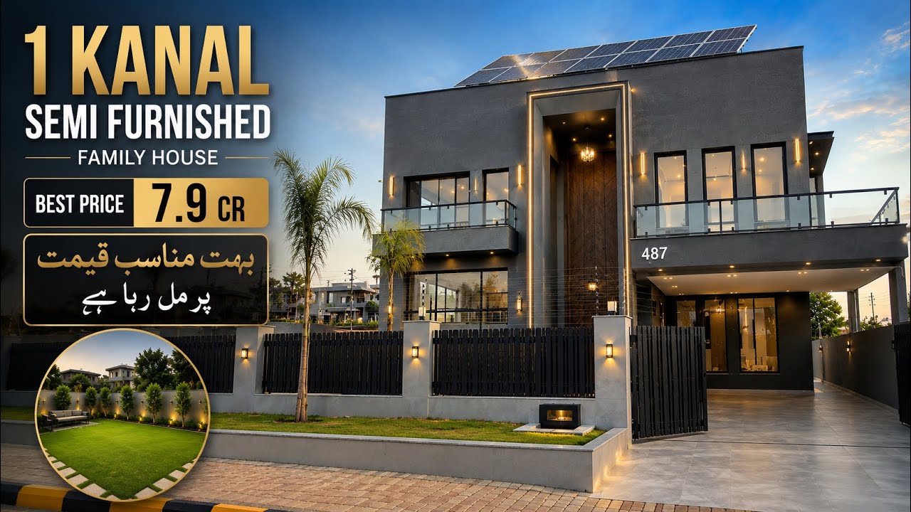 Best Price 1 Kanal Luxury House For sale in Bahria town Rawalpindi urgent for sale 
