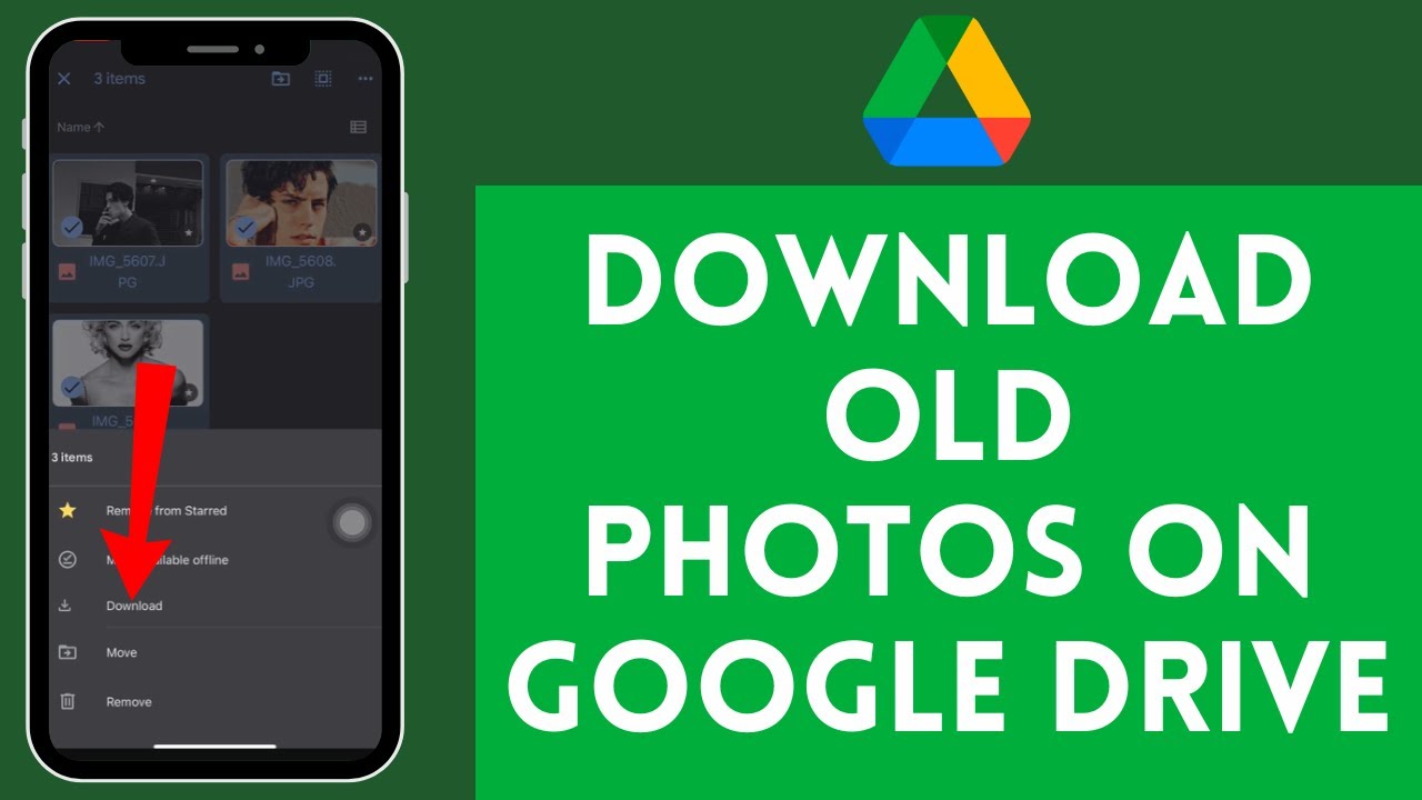 How to Download Old Photos on Google Drive (2024) | Google Drive Tutorial