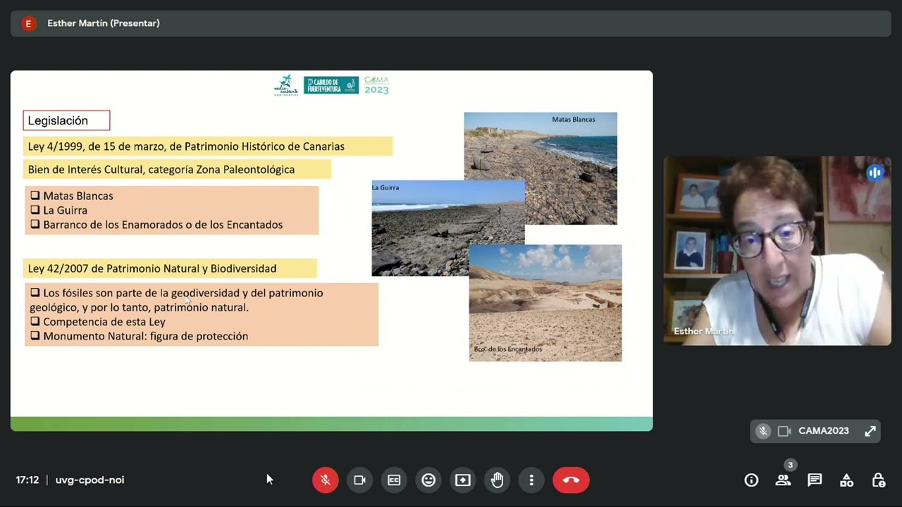 Esther Martín González - Conservando el patrimonio del pasado geológico de Fuerteventura