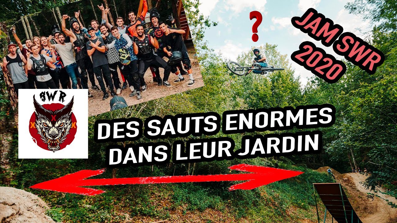 ON ROULE DES BOSSES ENORMES DANS UN JARDIN! (PENDANT LA JAM SWR 2020)