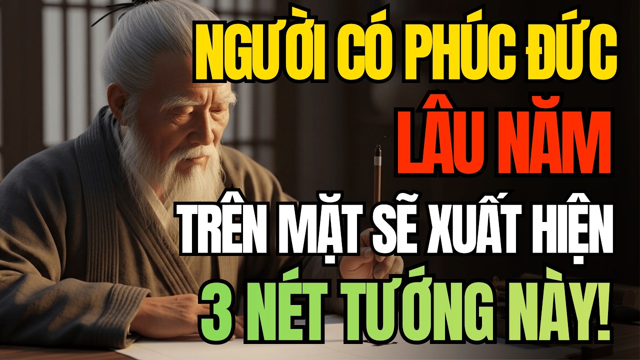 Cổ Nhân Dạy: Người Có Phúc Đức Lâu Năm Thường Lộ Ra 3 Nét Trên Khuôn Mặt | Triết Lý Cuộc Sống