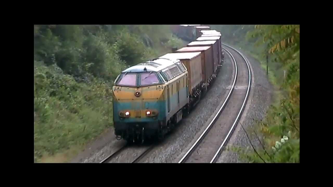 montzenroute - pure sound: Diesel Power SNCB 5529 + 5510 Gemmenich Aachen-West 2007