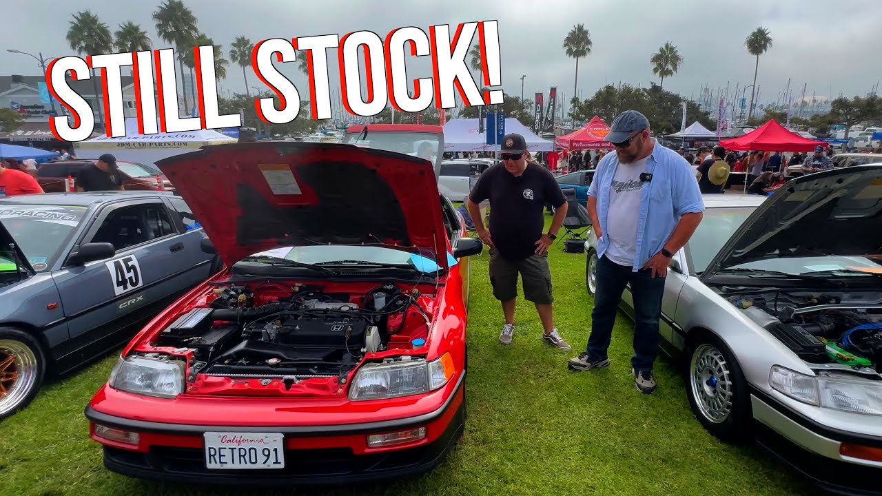 Это САМЫЙ ЧИСТЫЙ Honda CRX Si, который я видел за ДОЛГОЕ время!