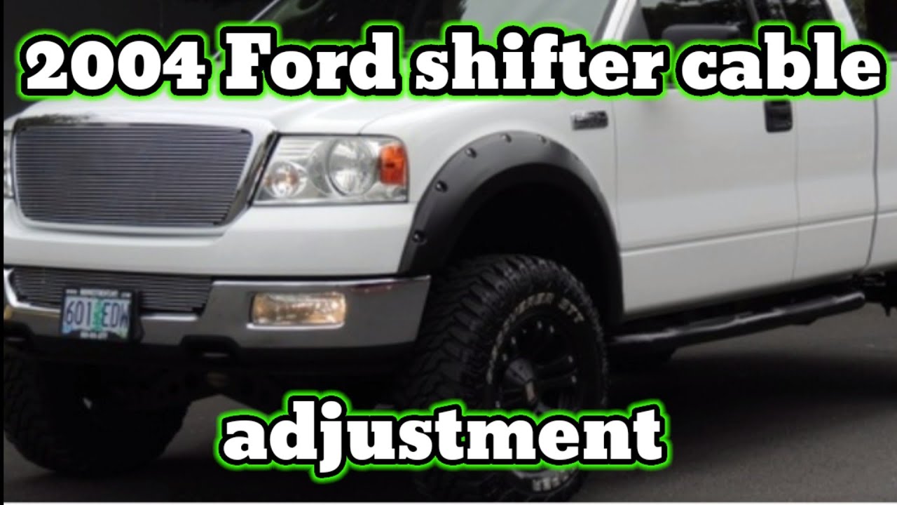 How to adjust shifter cable 2004 ford f150! #shift cable repair